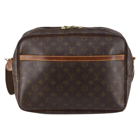 LOUIS VUITTON Monogram Reporter GM Shoulder Bag M45252 LV Auth 140930