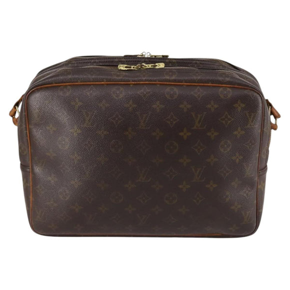 LOUIS VUITTON Monogram Reporter GM Shoulder Bag M45252 LV Auth 140930