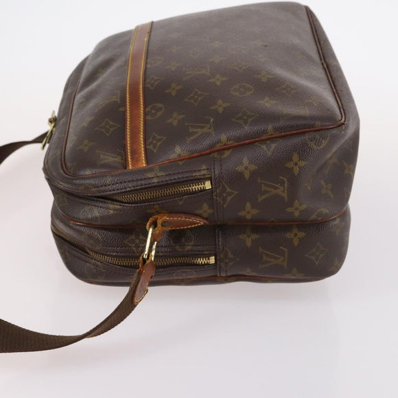 LOUIS VUITTON Monogram Reporter GM Shoulder Bag M45252 LV Auth 140930