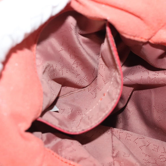 Stella MacCartney Chain Falabella Shoulder Bag Suede Orange 371223 Auth 140944