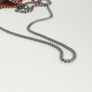 Stella MacCartney Chain Falabella Shoulder Bag Suede Orange 371223 Auth 140944-9