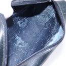 GUCCI GG Supreme Sherry Line Shoulder Bag PVC Navy Gold 378 02 004 Auth 140950-10