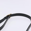 GUCCI GG Supreme Sherry Line Shoulder Bag PVC Navy Gold 378 02 004 Auth 140950-8