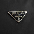 PRADA Hand Bag Nylon Black Silver Auth 140951V-17