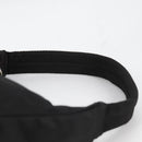 PRADA Hand Bag Nylon Black Silver Auth 140951V-8