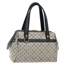 LOUIS VUITTON Monogram Mini Josephine PM Hand Bag Blue M92049 LV Auth 140953-1