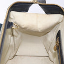 LOUIS VUITTON Monogram Mini Josephine PM Hand Bag Blue M92049 LV Auth 140953-19