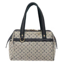 LOUIS VUITTON Monogram Mini Josephine PM Hand Bag Blue M92049 LV Auth 140953-2