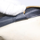 LOUIS VUITTON Monogram Mini Josephine PM Hand Bag Blue M92049 LV Auth 140953-21