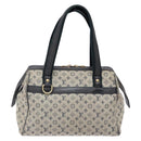 LOUIS VUITTON Monogram Mini Josephine PM Hand Bag Blue M92049 LV Auth 140953-3