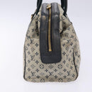 LOUIS VUITTON Monogram Mini Josephine PM Hand Bag Blue M92049 LV Auth 140953-5