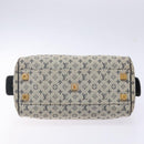 LOUIS VUITTON Monogram Mini Josephine PM Hand Bag Blue M92049 LV Auth 140953-9