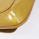 LOUIS VUITTON Monogram Vernis Thompson Street Bag Beige M91301 LV Auth 140954-17