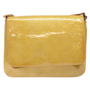 LOUIS VUITTON Monogram Vernis Thompson Street Bag Beige M91301 LV Auth 140954-13