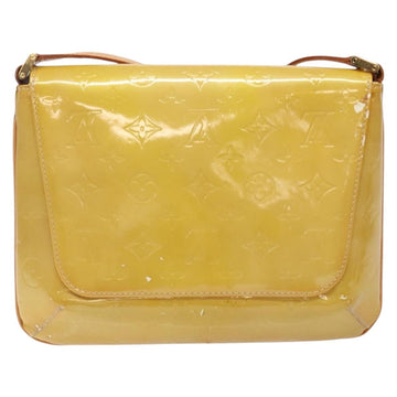 LOUIS VUITTON Monogram Vernis Thompson Street Bag Beige M91301 LV Auth 140954 - 0