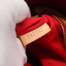 LOUIS VUITTON Monogram Vernis Reade MM Hand Bag Red Rouge M91086 LV Auth 140955-12