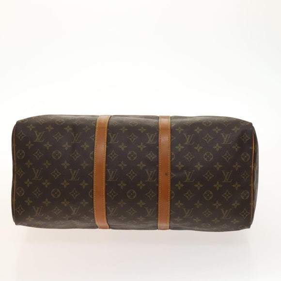 LOUIS VUITTON Monogram Keepall 50 Boston Bag M41426 LV Auth 140961