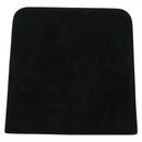 Salvatore Ferragamo Gancini Chain Shoulder Bag Suede Black Gold Auth 140965-2