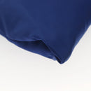 PRADA Shoulder Bag Nylon Blue Silver Auth 140970-9