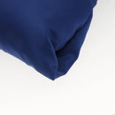 PRADA Shoulder Bag Nylon Blue Silver Auth 140970-16