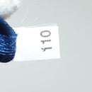 PRADA Shoulder Bag Nylon Blue Silver Auth 140970-12