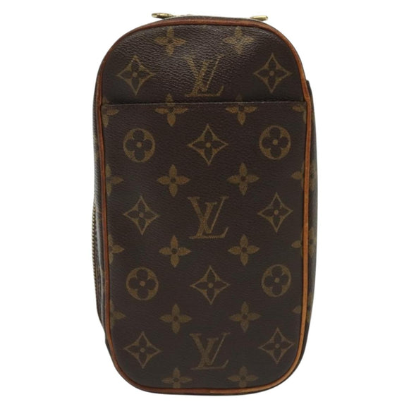 LOUIS VUITTON Monogram Pochette Gange Shoulder Bag M51870 LV Auth 140971