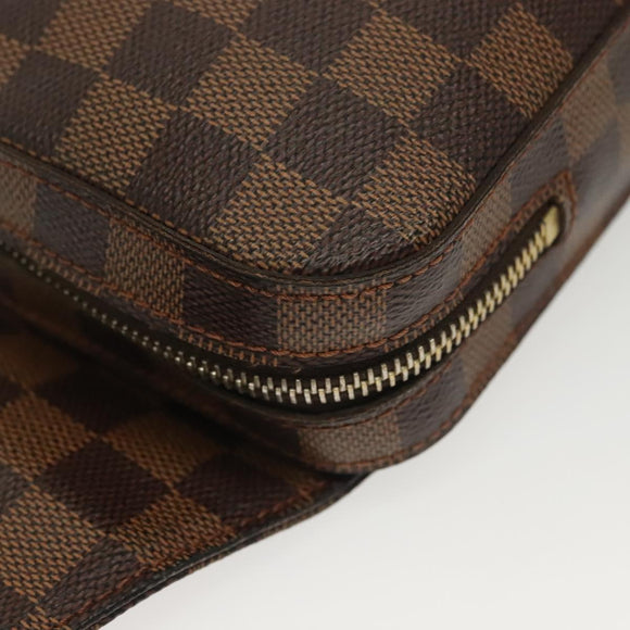 LOUIS VUITTON Damier Ebene Geronimos Shoulder Bag N51994 LV Auth 140974