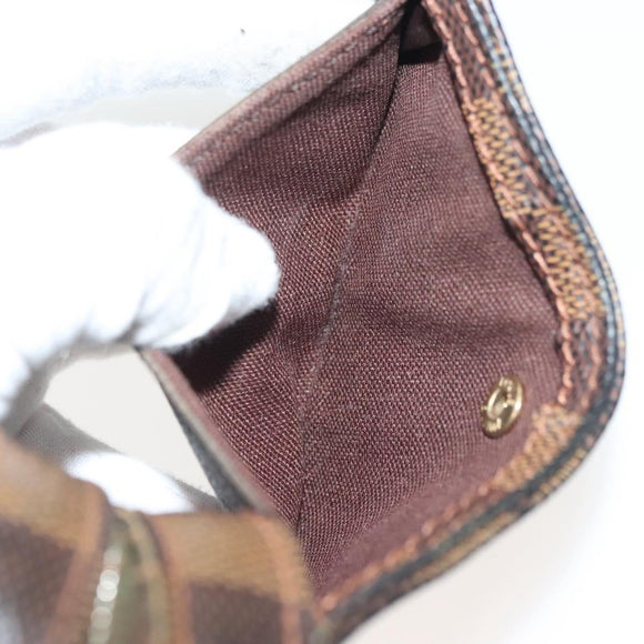 LOUIS VUITTON Damier Ebene Geronimos Shoulder Bag N51994 LV Auth 140974