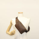 LOUIS VUITTON Damier Ebene Geronimos Shoulder Bag N51994 LV Auth 140974-23