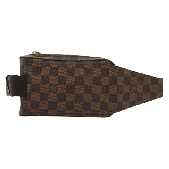 LOUIS VUITTON Damier Ebene Geronimos Shoulder Bag N51994 LV Auth 140974