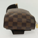 LOUIS VUITTON Damier Ebene Geronimos Shoulder Bag N51994 LV Auth 140974-3