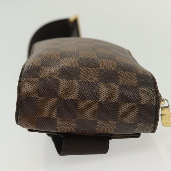 LOUIS VUITTON Damier Ebene Geronimos Shoulder Bag N51994 LV Auth 140974