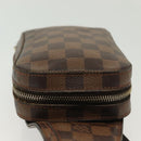 LOUIS VUITTON Damier Ebene Geronimos Shoulder Bag N51994 LV Auth 140974-4