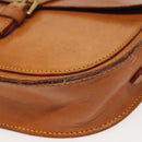 LOUIS VUITTON Nomad leather Jeune Fille PM Shoulder Bag Beige LV Auth 140977-15