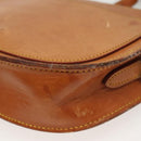 LOUIS VUITTON Nomad leather Jeune Fille PM Shoulder Bag Beige LV Auth 140977-9