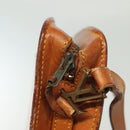 LOUIS VUITTON Nomad leather Jeune Fille PM Shoulder Bag Beige LV Auth 140977-11