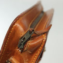 LOUIS VUITTON Nomad leather Jeune Fille PM Shoulder Bag Beige LV Auth 140977-18