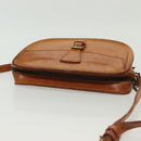 LOUIS VUITTON Nomad leather Jeune Fille PM Shoulder Bag Beige LV Auth 140977-6