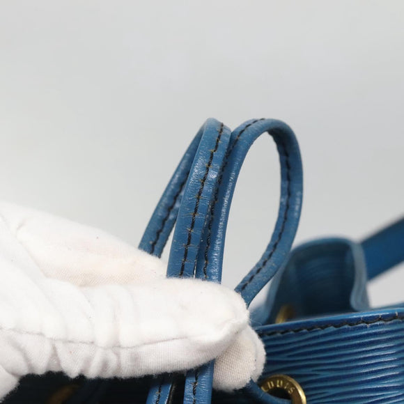 LOUIS VUITTON Epi Noe Shoulder Bag Toledo Blue M44005 LV Auth 140978