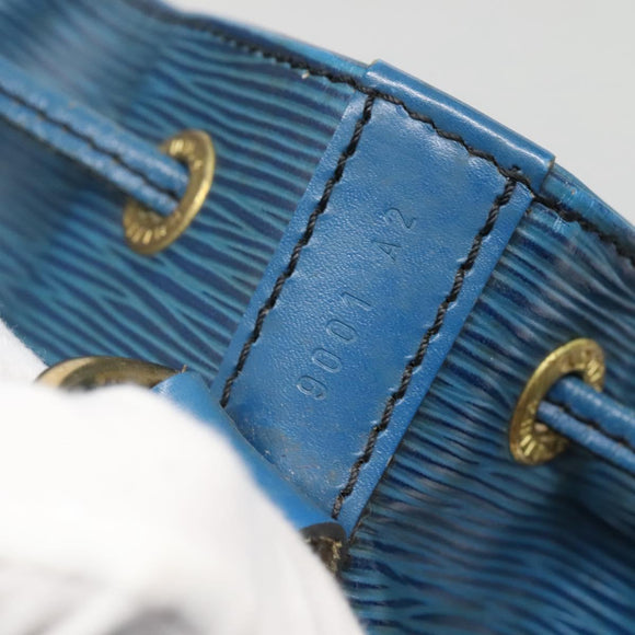 LOUIS VUITTON Epi Noe Shoulder Bag Toledo Blue M44005 LV Auth 140978