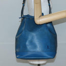 LOUIS VUITTON Epi Noe Shoulder Bag Toledo Blue M44005 LV Auth 140978-21