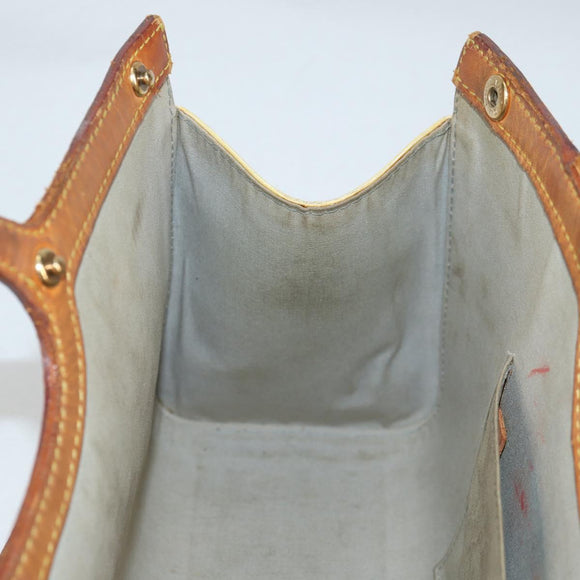 LOUIS VUITTON Monogram Vernis Roxbury Drive Hand Bag Perle M91374 Auth 140981