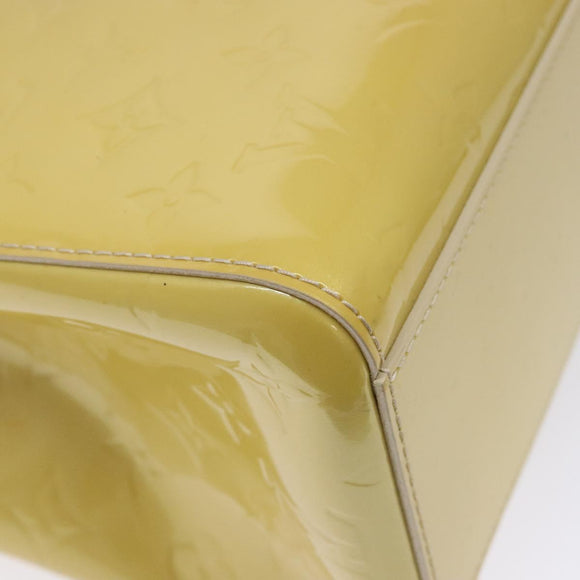 LOUIS VUITTON Monogram Vernis Katarina EW Tote Bag Broncorail M90010 Auth 140982