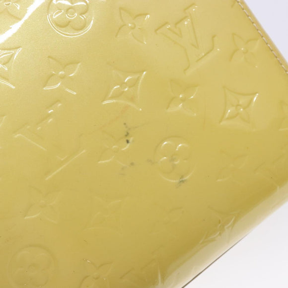 LOUIS VUITTON Monogram Vernis Katarina EW Tote Bag Broncorail M90010 Auth 140982