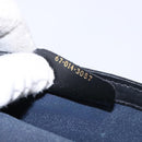 GUCCI GG Supreme Sherry Line Clutch Bag PVC Navy Gold 67 014 3087 Auth 140986-18