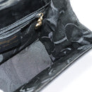 Salvatore Ferragamo Gancini Shoulder Bag Leather Black Gold Auth 140988-18