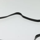 Salvatore Ferragamo Gancini Shoulder Bag Leather Black Gold Auth 140988-14