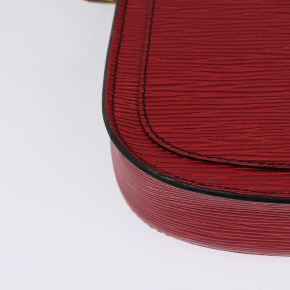 LOUIS VUITTON Epi Saint Cloud PM Shoulder Bag Red M52217 LV Auth 140991