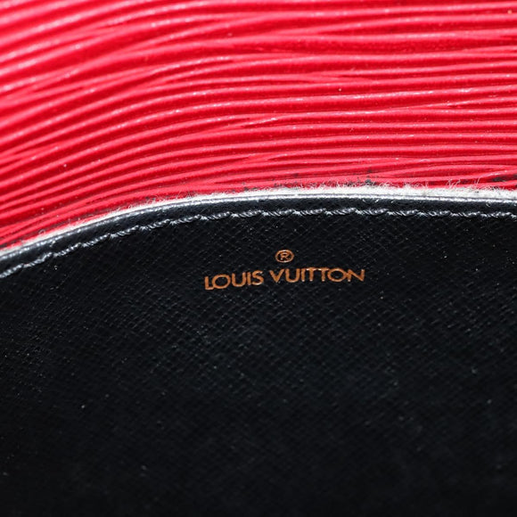 LOUIS VUITTON Epi Saint Cloud PM Shoulder Bag Red M52217 LV Auth 140991