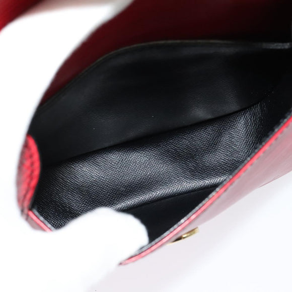 LOUIS VUITTON Epi Saint Cloud PM Shoulder Bag Red M52217 LV Auth 140991